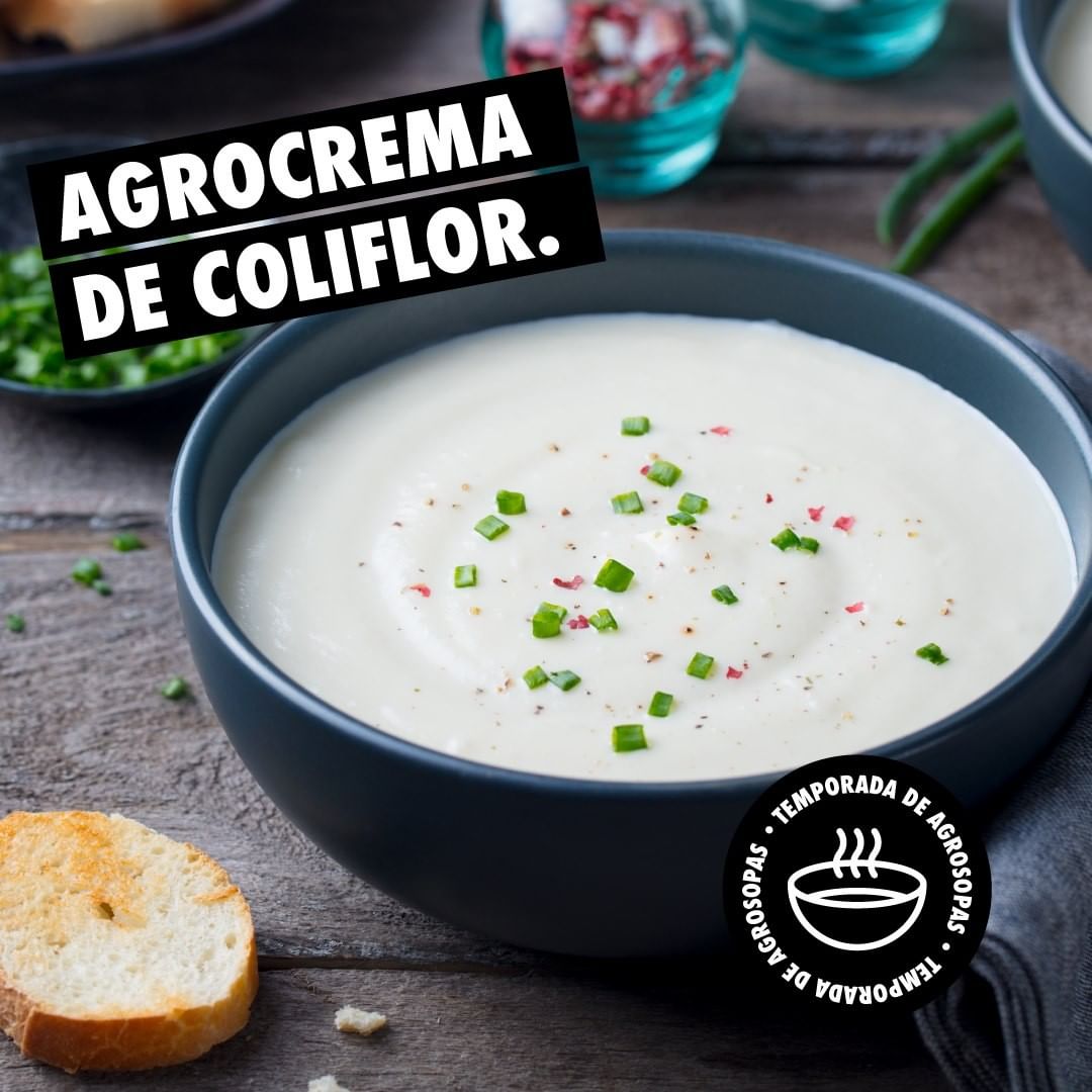 Crema de Coliflor