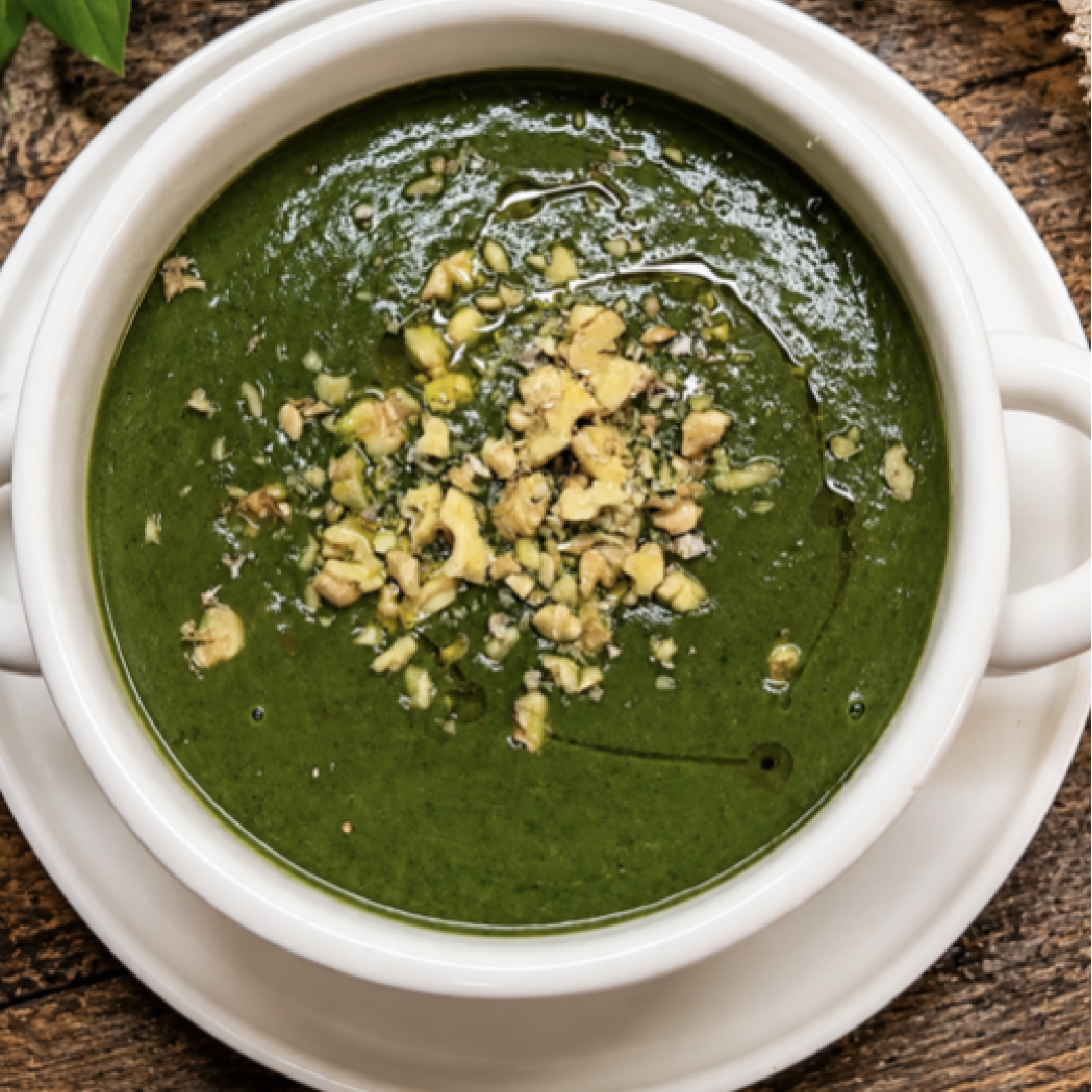 Crema Rústica de Verduras Asadas