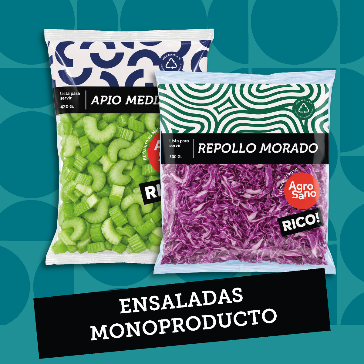 Ensaladas monoproducto