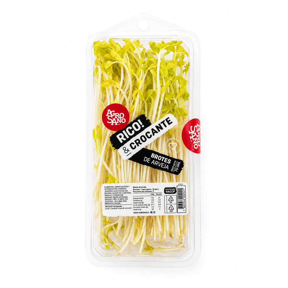 Brote de Arveja 70gr